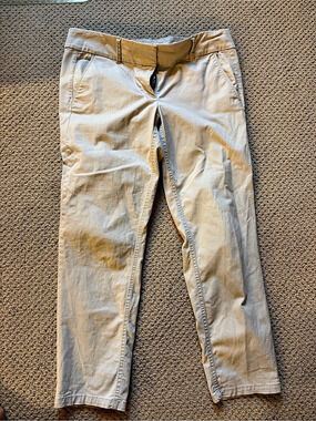 Loft Casual Pants in Beige.